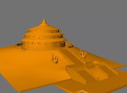 Pagoda 3d model Pagoda 3d model