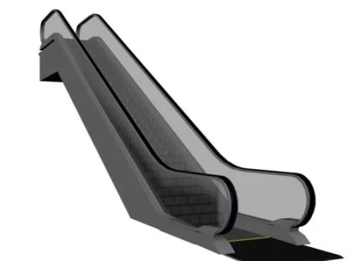 Electric Escalator Staircase 3d model