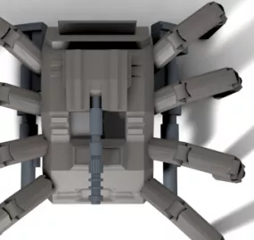 Spider Tank 3d model