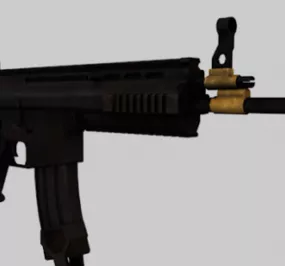 Scar-l Gun 3d model