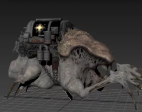 Locust Ticker 3d model