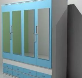 House Wardrobe 3d model