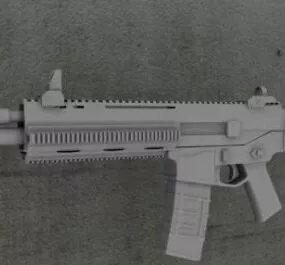Acr Bushmaster Gun 3d model