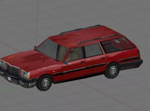 Harry Mason Car 3d model Harry Mason Car 3d model