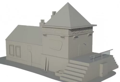 Little House 3d model Little House 3d model