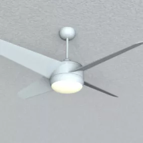 Metal Ceiling Fan 3d model