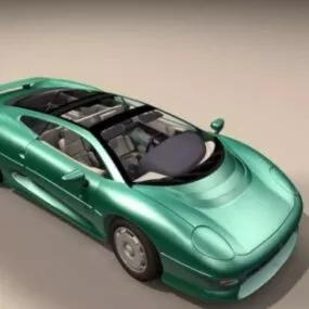 Jaguar Xj 220 3d model