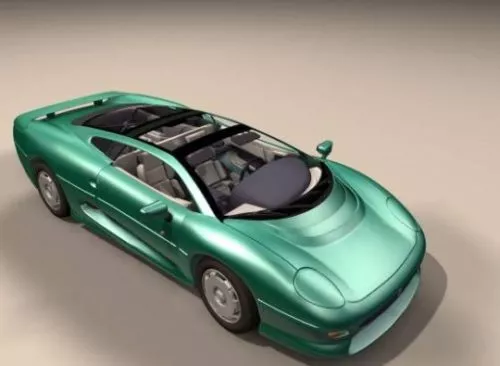Jaguar Xj 220 3d model Jaguar Xj 220 3d model