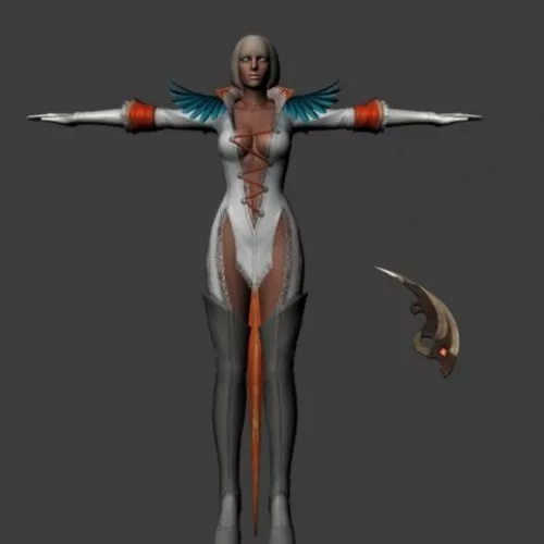 Gloria 3d model Gloria 3d model