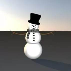 Snowman 3d model