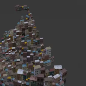 Collection Houses 3d model