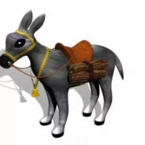 Donkey 3d model