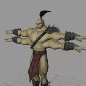 Goro Mortal Kombat Character 3d model