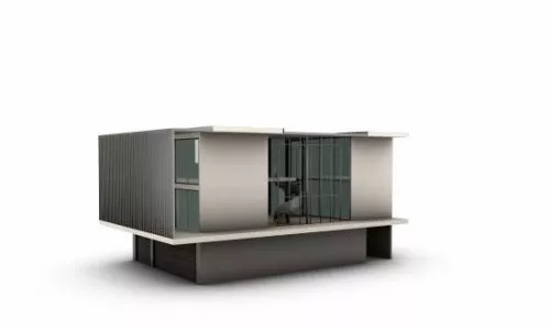 Simple House Project 3d model Simple House Project 3d model