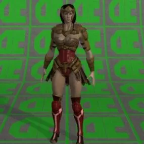 Wonder Woman 3d model