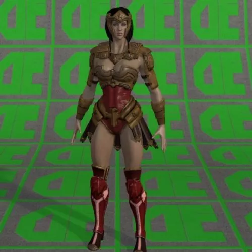 Wonder Woman 3d model Wonder Woman 3d model
