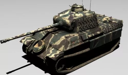 Tiger 1 Tank 3d model Tiger 1 Tank 3d model