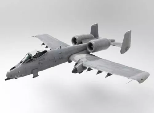 Aircraft A10 Thunderbolt 3d model Aircraft A10 Thunderbolt 3d model