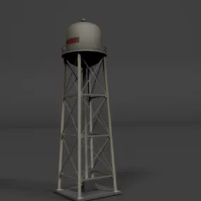 Water Tower 3d model