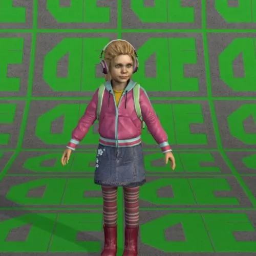 Katey Green 3d model Katey Green 3d model