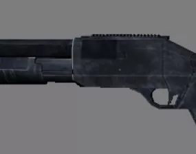 Shotgun 3d model