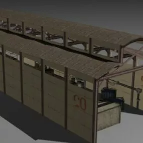 Exhibition Workshop  Building 3d model