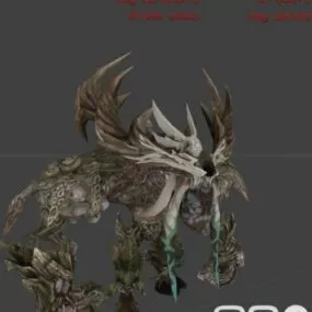Unseelie Noble Monster 3d model