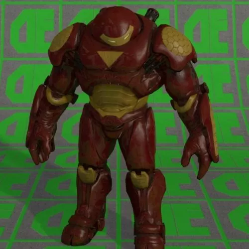 Hulkbuster Iron Man 3d model Hulkbuster Iron Man 3d model
