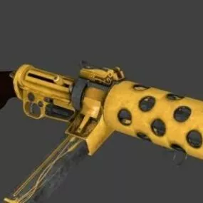 Machine Gun 3d model