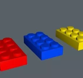 Lego Bricks 3d model
