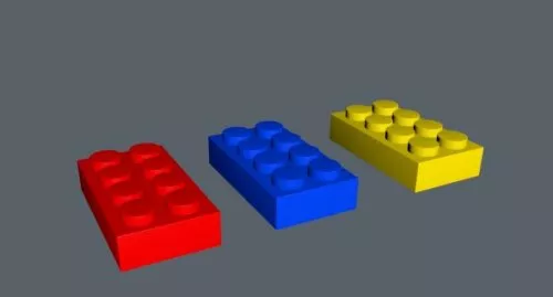 Lego Bricks 3d model Lego Bricks 3d model