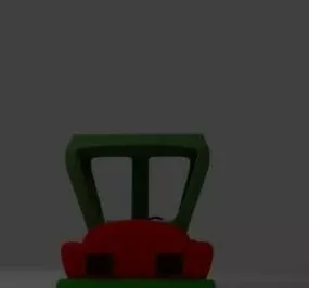 Cartoon Car 3d model
