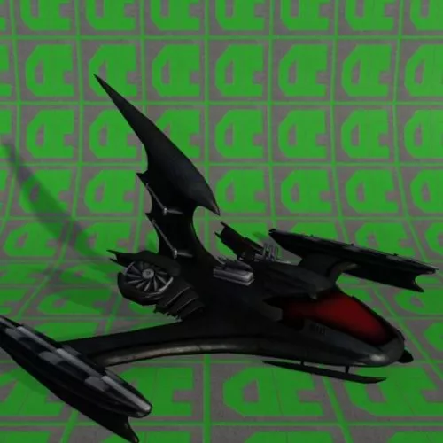 Batboat 3d model Batboat 3d model
