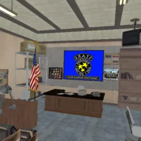 Resident Room Scene 3d model