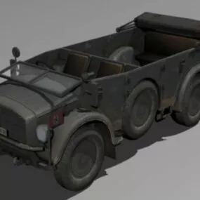 Horch 1a 3d model