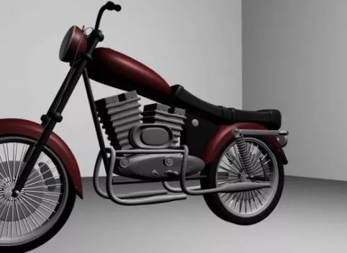 Motorcycle 3d model Motorcycle 3d model