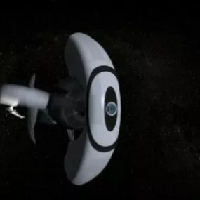 Spock JellyFish SpaceShip 3d model