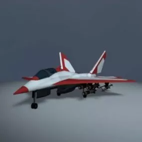 Xeu 19 Airplane 3d model