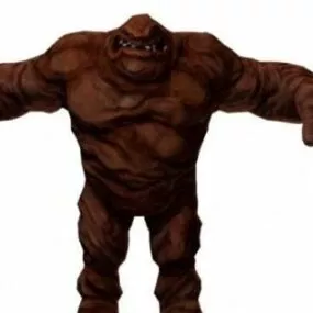 Clayface 3d model