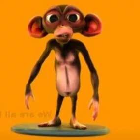 Monkey 3d model