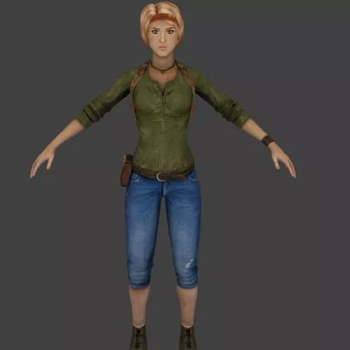 Sam Peters 3d model Sam Peters 3d model