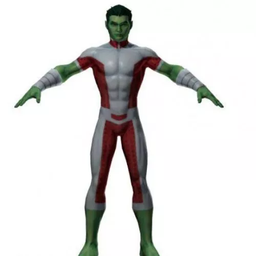 Beast Boy 3d model Beast Boy 3d model