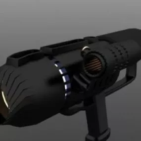 Space Gun 3d model