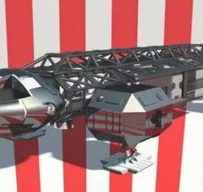 Future Spaceship 3d model