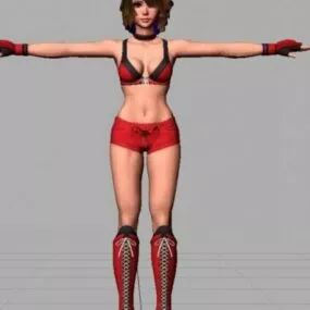 Reiko Hinomoto 3d model