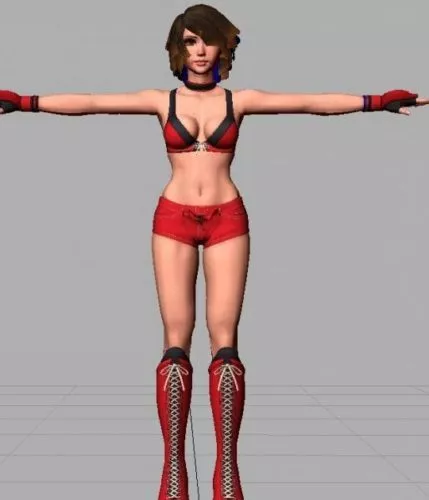 Reiko Hinomoto 3d model Reiko Hinomoto 3d model