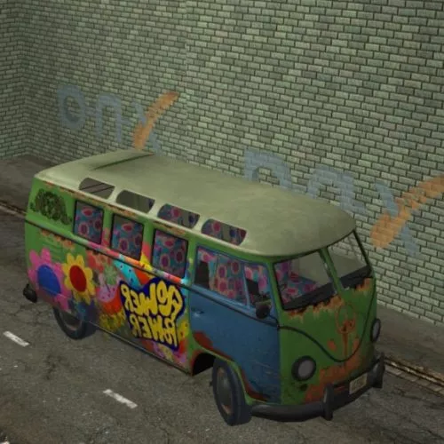 Vw Bus 3d model Vw Bus 3d model