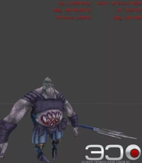Vampir Looter A Monster 3d model Vampir Looter A Monster 3d model