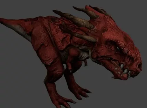 Herrerasaurus Dinosaur 3d model