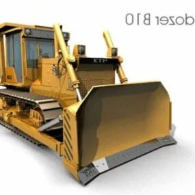 Bulldozer B10 Truck 3d model